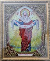Алмазная мозаика на подрамнике. Православная. Арт.72605 Измерения 27*33 см.