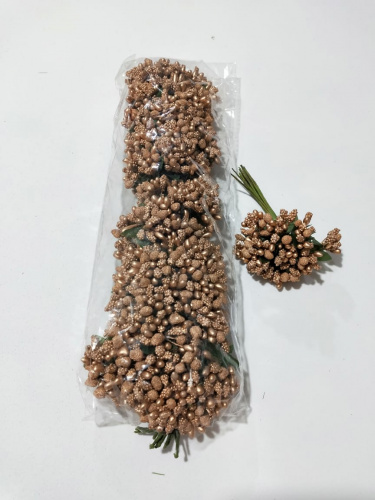 Тычинки золото. Уп-12 шт .