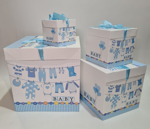 Набор раскладных коробок 4в1. Для Мальчика. фото 2