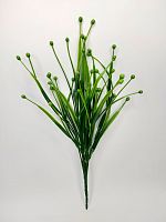 Флористическая трава №3 "Зеленые шарики" 40 см. упаковка 2 шт