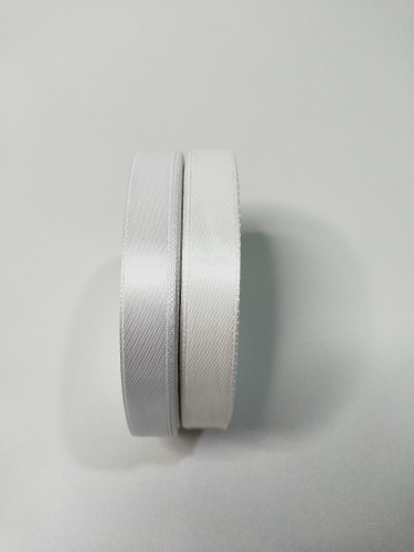 Лента атласная 1,2см 25 ярдов "Молочная"