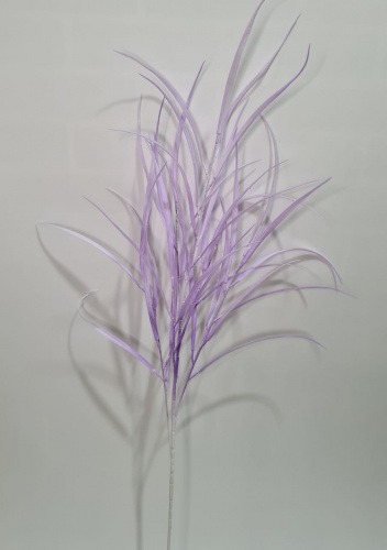 Флористическая трава. Высокая Осока 116 см. Упаковка 3 шт. Цвет сиреневый. фото 2