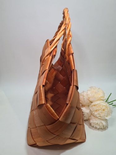Сумка плетёная из природного материала. фото 2