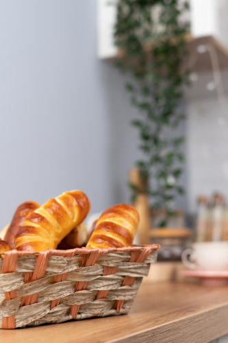 кашпо столовое. Плетеное фото 5