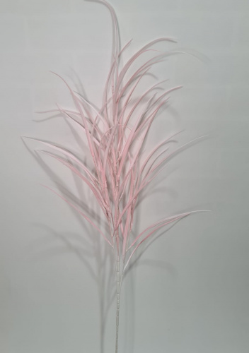 Флористическая трава. Высокая Осока 116 см. Упаковка 3 шт. Цвет розовый. фото 2