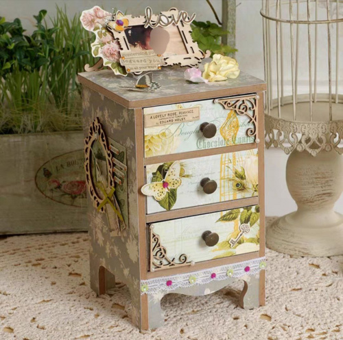 Скрапбукинг Мини Комод