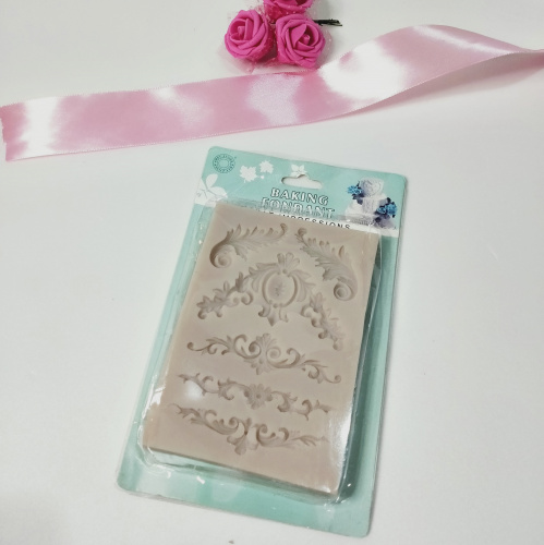 Молд Вензель, 12*8,5 см объемный.