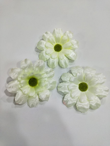 Астра крупная №3. Диаметр 10 см. Ткань. Упаковка 5 шт.