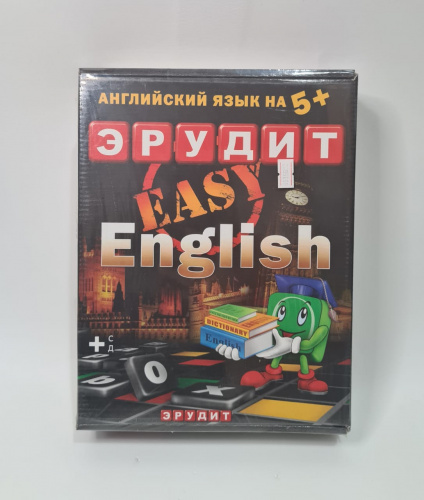 Настольная игра Эрудит Easy English. Арт 10007.