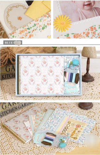 Скрапбукинг Фотоальбом розовый фото 2