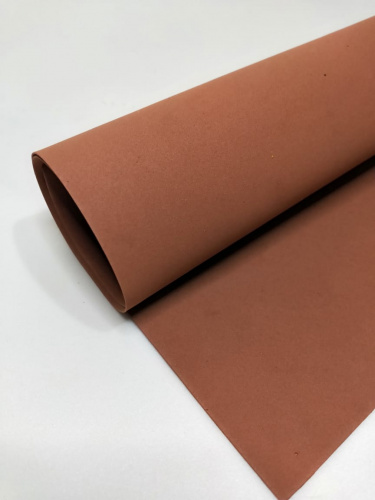 Фоамиран 1 мм 50*50 коричневый 10 листов