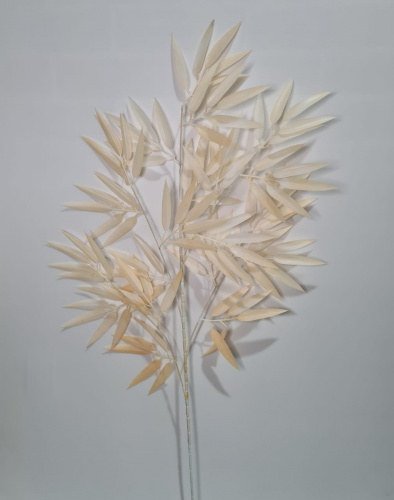 Флористическая трава. Ветки бамбука. Упаковка 3 шт.Высота 100 см. Цвет бежевый. фото 2
