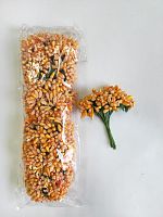 Тычинки для флористики оранжевые, пачка 12 шт
