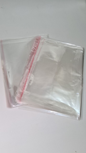 Пакет прозрачный на липучке. Размер 40*100 см.