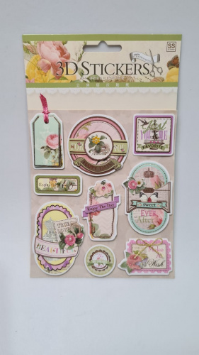 Скрапбукинг. 3D Stickers. SS1513