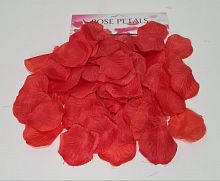 Лепестки роз. Красный.  Упаковка 150 шт