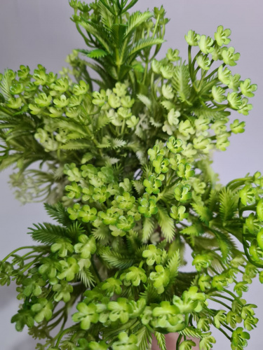 Искусственная травка Фацелия. Упаковка 2 шт. Цвет зелёный. фото 2