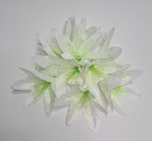 Искусственные цветы. Лилия шампань. Упаковка 10 шт.