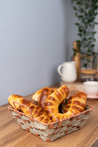 кашпо столовое. Плетеное фото 7