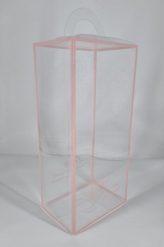 Коробка бокс прозрачный. Прямоугольный фото 3