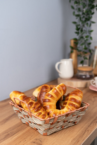 кашпо столовое. Плетеное фото 6