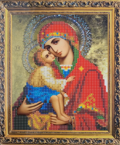 Алмазная мозаика 21*25 см на подставке. JA20269