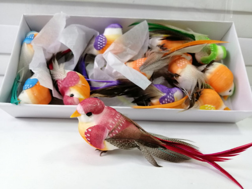 Птица декоративная 1 шт