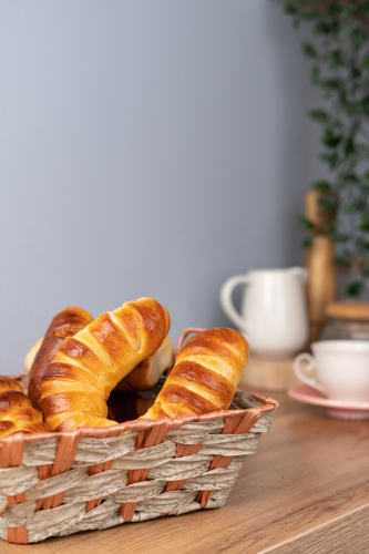 кашпо столовое. Плетеное фото 9