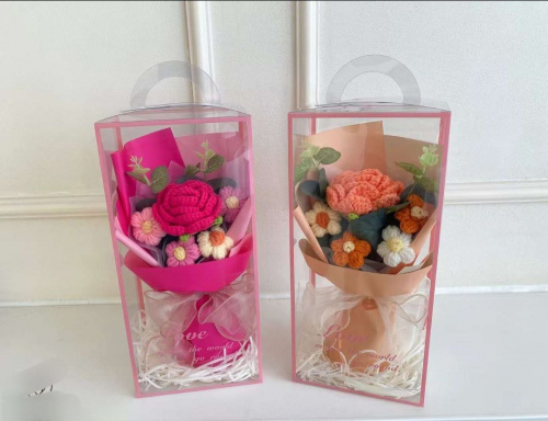 Коробка бокс прозрачный. Прямоугольный фото 2