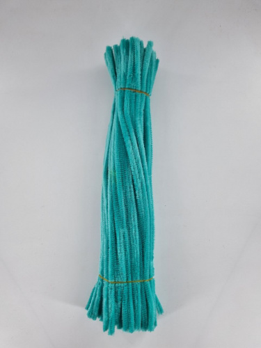 Синельная проволока Бирюзовый фото 2