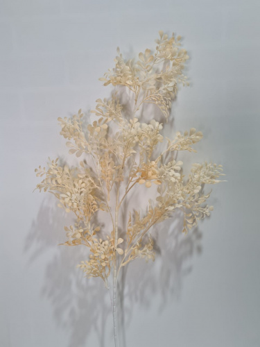 Флористическая трава. Искусственные ветки. Упаковка 3 шт. Высота 100 см. Цвет бежевый. фото 2