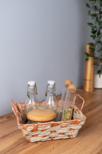 кашпо столовое. Плетеное фото 11