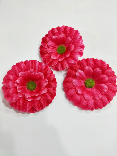 Астра крупная №2. Диаметр 10 см. Ткань. Упаковка 5 шт.