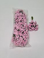 Тычинки для флористики розовые, пачка 12 шт