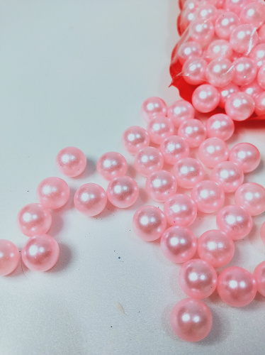 жемчуг #10 светло-розовый без дырки 0,5кг