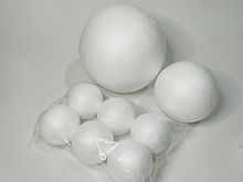 пенопласт шар 8 см