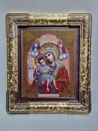 Декоративная рамка из пластика с фигурными углами. фото 4