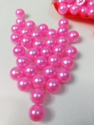 жемчуг #6 розовый без дырки 0,5кг