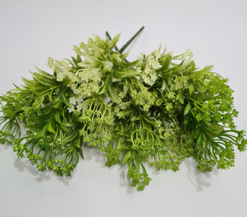 Искусственная травка Фацелия. Упаковка 2 шт. Цвет зелёный.